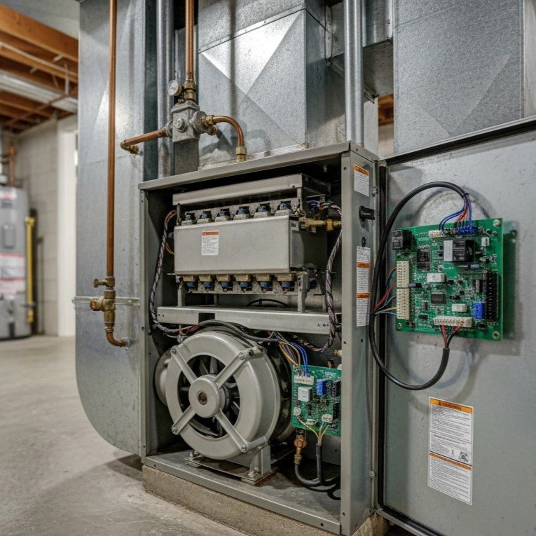 Eli and Steven, owners of AC TO THE MAX, INC, providing expert furnace installation in Phoenix.